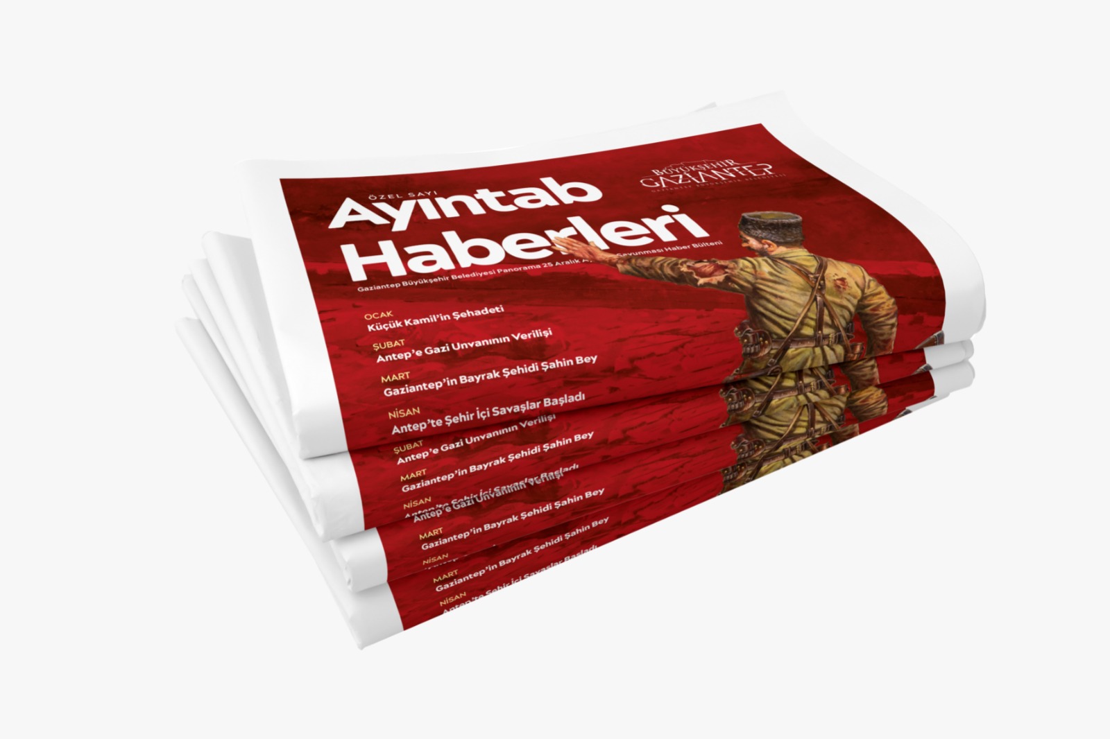 Ayıntab Haberleri Bülteni Cilt Haline Getirildi